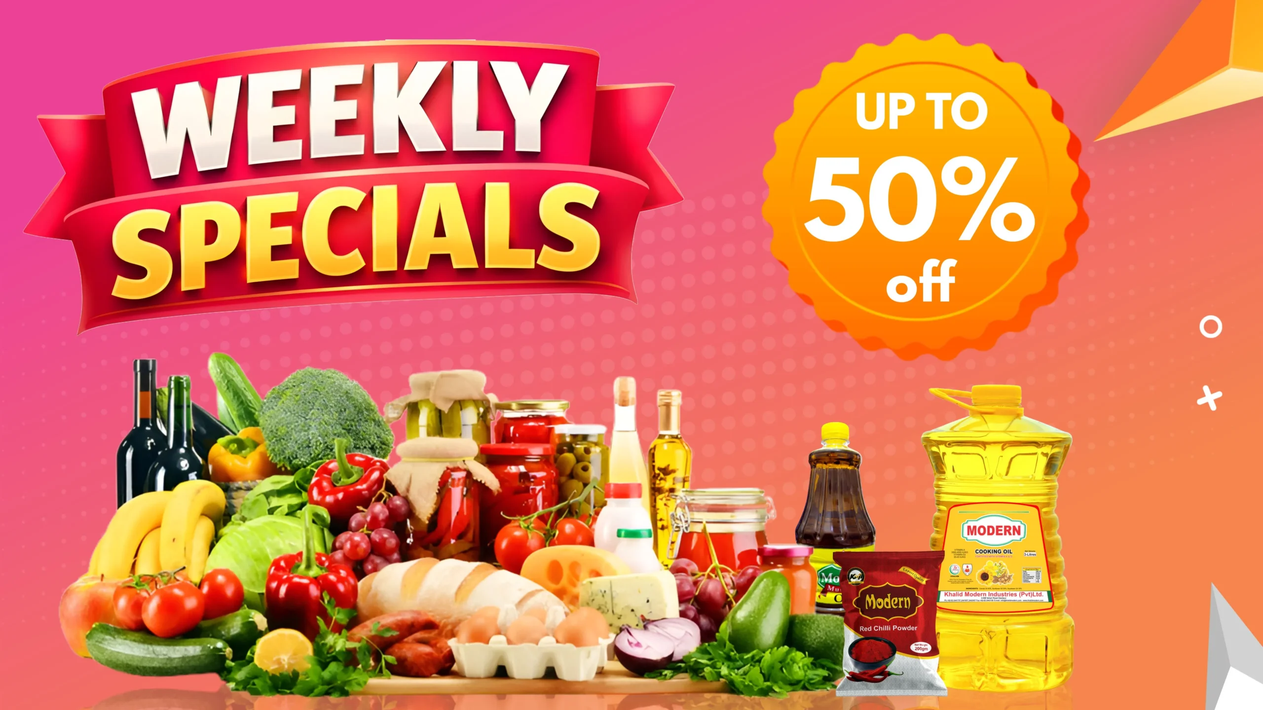 Modern cash and carry promotion banners (5)