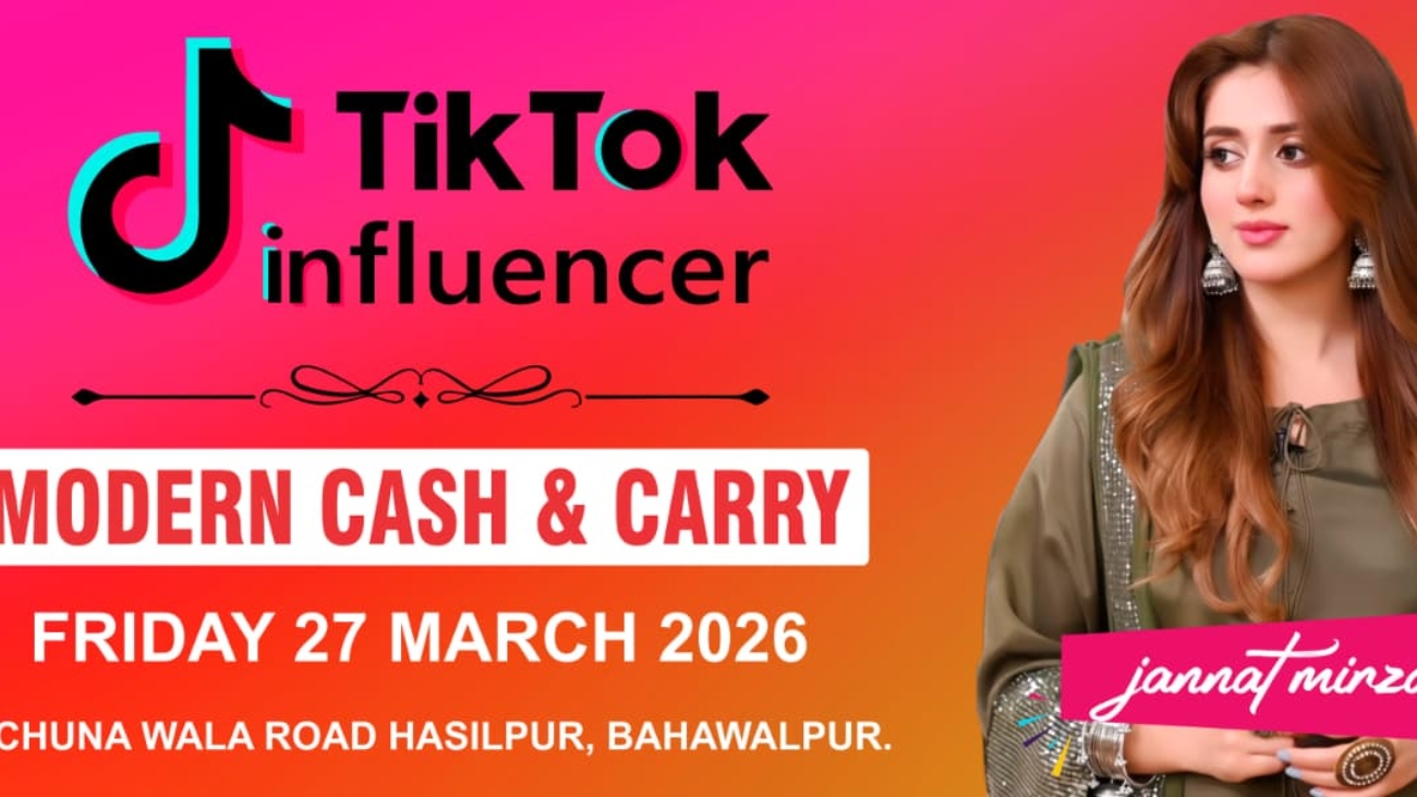 Jannat Mirza at Modern Cash & Carry event 27 March